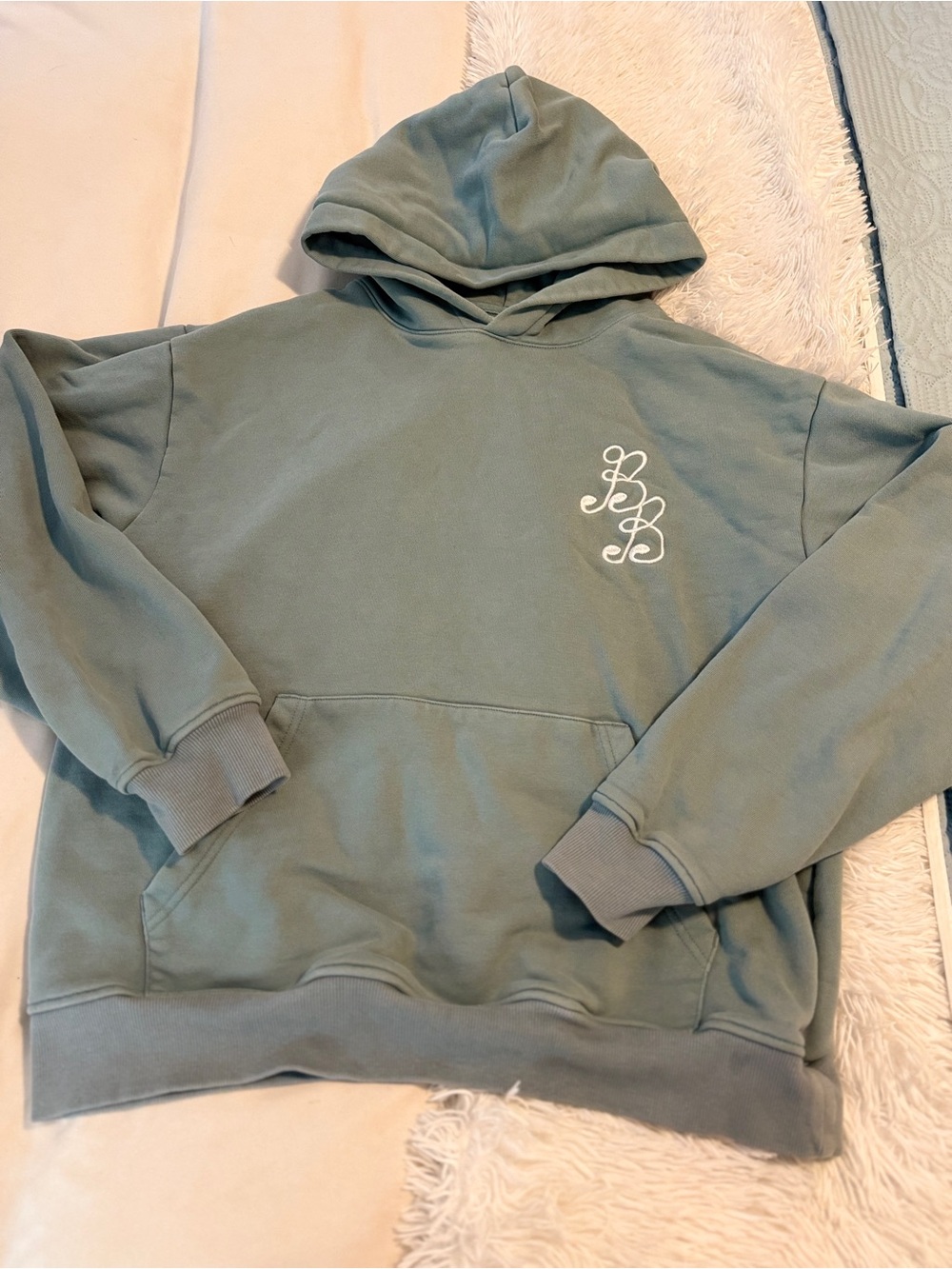 Bogey Boys Macklemore Men’s Heavyweight Hoodie Size Large Green